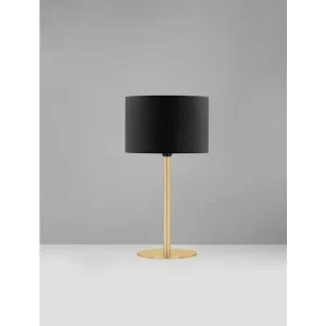 SIBNIA STOLNA LAMPA E27/12W/CRNA & 
GOLD