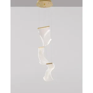 SIDERNO VISILICA LED 16W/3000K/1193lm/IP20/ZLATNA