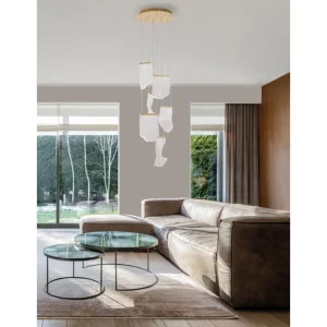 SIDERNO VISILICA LED 39W/3000K/2473lm/IP20/ZLATNA