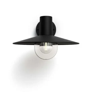 SKUA ZIDNA SVJETILJKA 1×E27/42W/240V IP44 CRNA