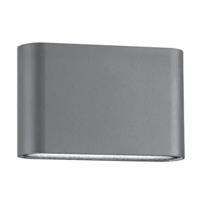 SOHO VANJSKA ZIDNA SVJETILJKA LED 2x5W/3000K/800lm/IP54/TAMNO SIVA