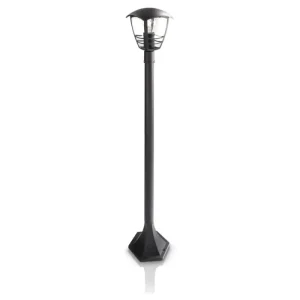 STAJAĆA SVJETILJKA CREEK E27/60W/230V/IP44/CRNA