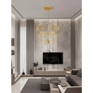 STELLAR VISILICA  LED/3000K/72W/5866Lm/GOLD