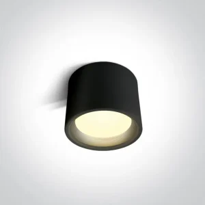 STROPNA SVJETILJKA LED 15W/3000K/1280lm/230V 90° IP40 CRNA