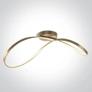 STROPNA SVJETILJKA LED 40W/2800lm/3000K FI700mm CHAMPAGNE