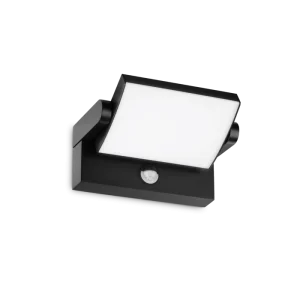 SWIPE LED ZIDNA SVJETILJKA AP SENZOR CRNA IP54