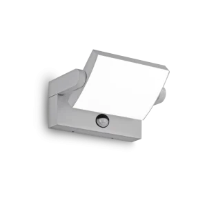 SWIPE LED ZIDNA SVJETILJKA AP SENZOR SIVA IP54