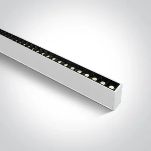 NADGRADNA SVJETILJKA BIJELA 48pcs SPOTS UGR17 40W CCTV PV 230V DARK LIGHT