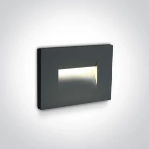 UGRADBENA SVJETILJKA LED/3,6W/3000K/85lm/44°/240V IP65 ANTRACIT