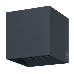 VANJSKA ZIDNA LAMPA 1xLED 2X3,3W, 2X340lm, 3000K, IP54, ANTRACIT CALPINO 2