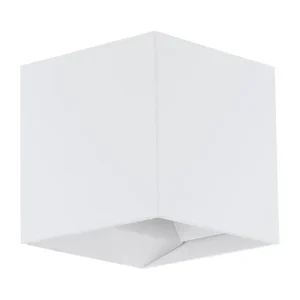 VANJSKA ZIDNA LAMPA 1xLED 2X3,3W, 2X340lm, 3000K, IP54, BIJELA CALPINO