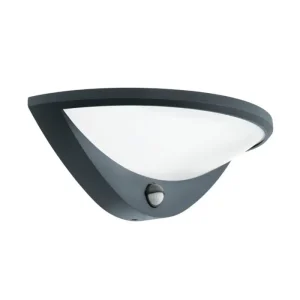 VANJSKA ZIDNA LAMPA 1xLED 9,3W, 1050lm, 3000 K, LIJEVANI ALUMINIJ/CRNA BELCREDA