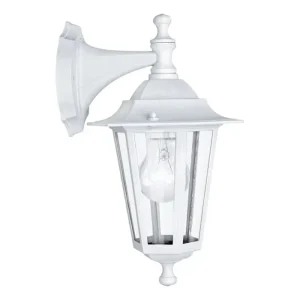 VANJSKA ZIDNA LAMPA 1xE27 BIJELA LATERNA 5