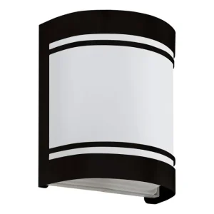 VANJSKA ZIDNA LAMPA 1xE27 CRNA CERNO
