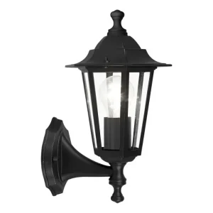 VANJSKA ZIDNA LAMPA 1xE27 CRNA LATERNA 4
