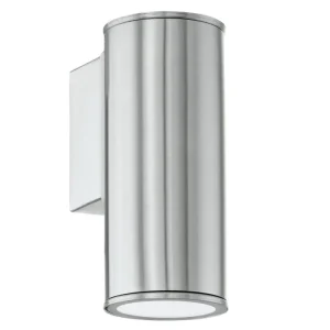 VANJSKA ZIDNA LAMPA 1xLED GU10, 1X3W, INOX RIGA