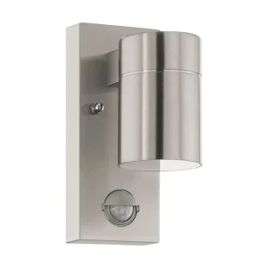 VANJSKA ZIDNA LAMPA 1xLED SENZOR, GU10, 3W, ČELIK RIGA 5