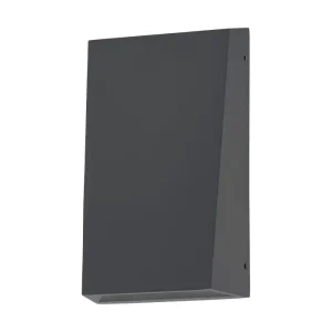 VANJSKA LED ZIDNA LAMPA 1x1200lm, IP65, PROMJENJIVA BOJA, CRNA SPONGANO