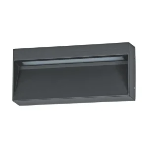 VANJSKA LED ZIDNA LAMPA 1x520lm, IP65, PROMJENJIVA BOJA, CRNA MARUGGIO