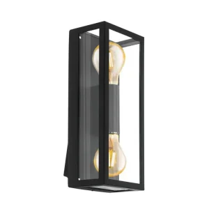VANJSKA STROPNA LAMPA /2, E27 CRNA ALAMONTE 1
