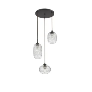 LUSTER DEVON E27 3X40W SMEĐI  METAL